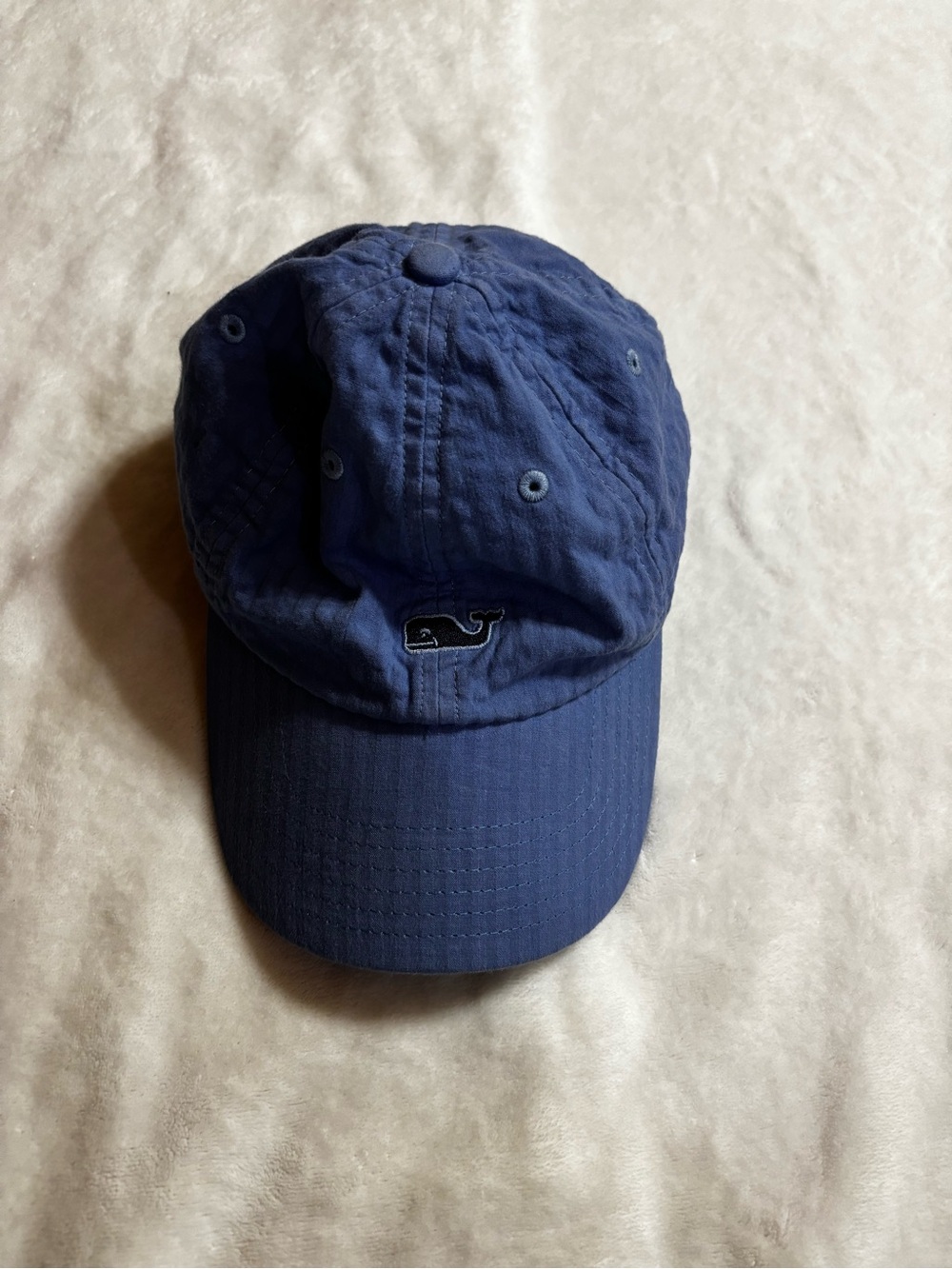 Vineyard Vines Light Blue Interior Baseball Cap